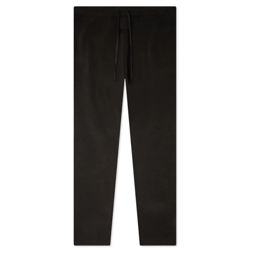 BNWT Fear of God Essentials Womens Knit Lounge Pant Off-Black XS